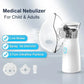 Portable Mesh Nebulizer – Ultra Quiet, USB Rechargeable, Fast & Effective Breathing Therapy