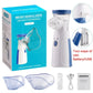 Portable Mesh Nebulizer – Ultra Quiet, USB Rechargeable, Fast & Effective Breathing Therapy